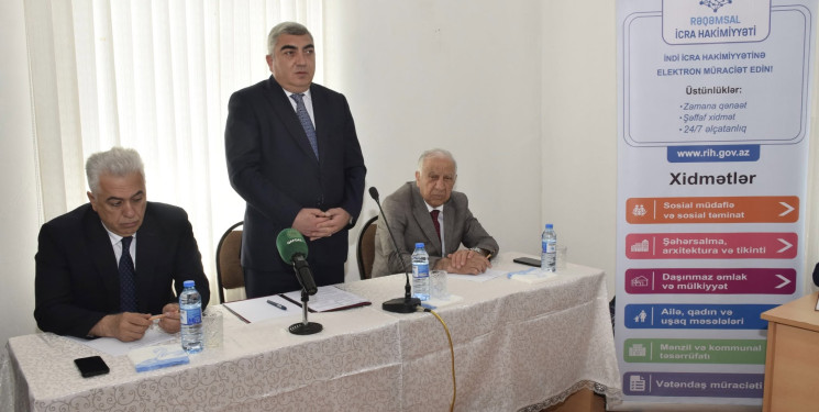 Əlik kənd inzibati ərazi dairəsi üzrə səyyar vətəndaş qəbulu keçirildi.