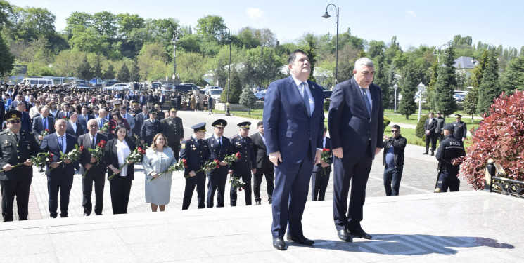 Qubada Ümummilli Lider Heydər Əliyevin anadan olmasının 103-cü ildönümü qeyd olunub.