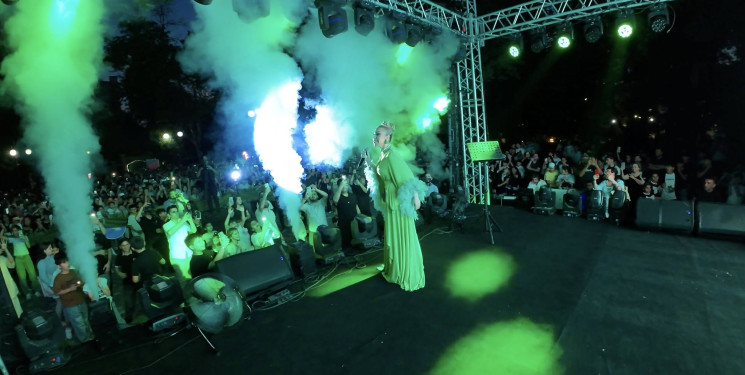 Qubada “Xalq konserti” layihəsi çərçivəsində Rəqsanə İsmayılovanın iştirakı ilə konsert proqramı təşkil olunub.